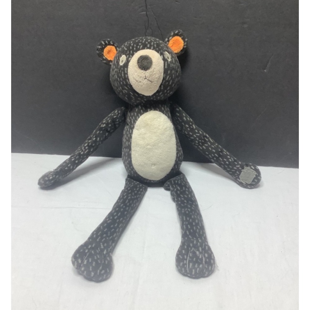 2015 Target Pillowfort Gray Spotted Bear Long Legs Arms Plush Toy 17" Woodland